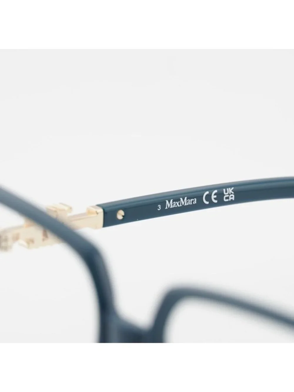 Max Mara MM5108-H 089 Eyeglasses Turquoise 55mm Square Frame